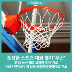 인제군, 풍성한 스포츠 대회로 열기 후끈