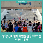평택시, K-컬처 체험형 관광프로그램 성황리 개장