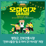 평창군, 진부전통시장 진부나들장 및 오 마이 갓! 야시장 개장