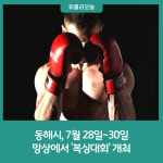 동해시, 7월 28일~30일 망상에서 복싱대회 개최