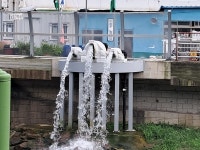 부산 사상구, 구덕천 1급수로 학장천 수질개선 유지용수 공급