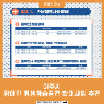 여주시, 장애인 평생학습공간 확대사업 추진