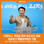 의정부시, 역대급 정부 세수감소 대응 재정위기 특별대책회의 가동