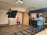 부산국제영화고등학교, 수정1동 어르신들을 위한 장수사진 촬영 행사 개최