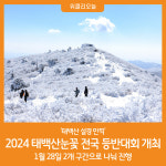 [위클리오늘] 2024 태백산눈꽃 전국 등반대회 개최
