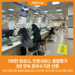 [위클리오늘] 100만 화성시, 민원서비스 종합평가 3년 연속 최우수기관 선정