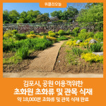 [위클리오늘] 김포시, 공원 이용객위한 초화원 초화류 및 관목 식재