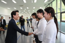 [위클리오늘] 김진태 지사, 진천 선수촌 찾아  강원특별자치도청 소속 국가대표 선수단 격려