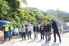 [위클리오늘] 김진태 지사, 국도 5호선 신림~판부 공사현장 방문