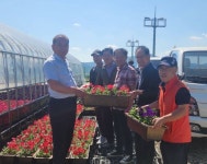 [위클리오늘] 경주시 외동읍, 마을회관·경로당 화분 나눔 실시