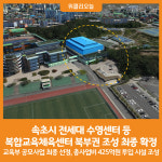 [위클리오늘] 속초시, 전세대 수영센터 등 복합교육체육센터 북부권 조성 최종 확정