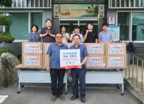 [위클리오늘] ㈜건영산업, 춘산면에 전자레인지 10대 후원