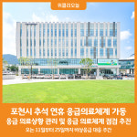 [위클리오늘] 포천시, 추석 연휴 응급의료체계 가동