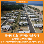 [위클리오늘] 동해시, 여행가는 가을을 맞아 다양한 이벤트 열려