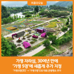 [위클리오늘] 가평 자라섬, 30여년 만에 가평 9경 추가 지정돼