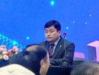 [위클리오늘] 함평군민과의대화서 인사말 하는 모정환 전남도 의원