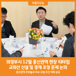 [위클리오늘] 의정부시, 12월 흥선권역 현장 티타임 개최