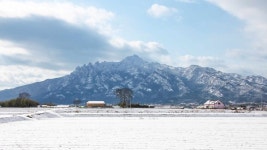 [위클리오늘] 영암군 덕진면 여운재에서 바라 본 겨울 영암 월출산