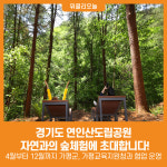 [위클리오늘] 경기도, 연인산도립공원, 자연과의 숲체험에 초대합니다!
