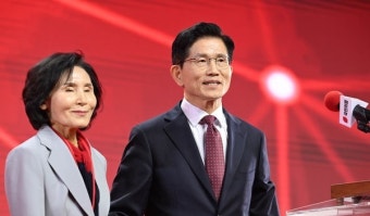 [위클리오늘] 김혜경·설난영 여사, 선거운동 첫날 조계종 행사서 만나