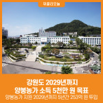 [위클리오늘] 강원특별자치도, 2029년까지 양봉농가 소득 5천만 원 목표