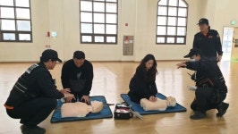 (주)부영주택제주부영청소년수련원 | [위클리오늘] 부영그룹 제주부영청소년수련원, 서귀포 소방서 중문 119센터와 2025년 소방 훈련 및 심폐소생술 직원 교육 실시