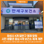 [위클리오늘] 화성시, 시민 생활권 중심 4개 보건소 체계 개편