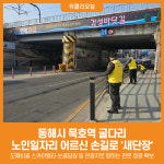 [위클리오늘] 동해시 묵호역 굴다리, 어르신 손길로 새 단장