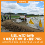 [위클리오늘] 김포시농업기술센터, 벼 예찰답 한가득 등 7품종 모내기