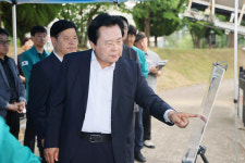 [위클리오늘] 강기윤 창원시장 당선인, 팔용배수펌프장 등 현장 점검