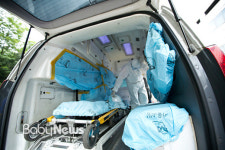 출입구 폐쇄된 삼성서울병원 응급실 앞에선...