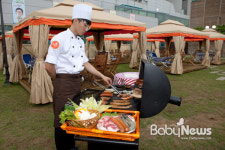 웅진플레이도시, 물놀이와 BBQ를 한번에 패밀리 카바나존 오픈