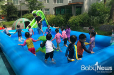 서초구, 어린이집에 이동식 유아풀장 대여