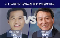 출산장려금뿐인 정창수, 최문순 잡을 수 있을까?