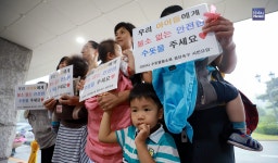 [세줄포토] 수돗물 불소화 사업에 담보 잡힌 아이들 안전