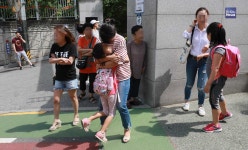 [세줄포토] 가슴 졸인 상도초 엄마… 너무 무서웠지?