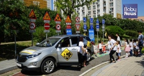 세이프키즈-서울경찰청-쉐보레, 사각지대 사고예방 사각 사각 캠페인 진행