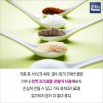 임신부를 위한 천연 조미료 만들기