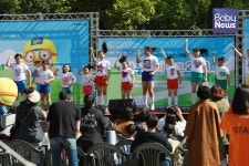 예동어린이합창단 다둥이마라톤 분위기 업!