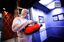 가든파이브, 집중 방역소독 철저히