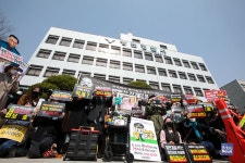 분노한 시민들 양천경찰서는 정인이 죽음 책임져라!