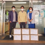 고양시 농업기술센터, 덕양구 보건소에 옥수수 전달