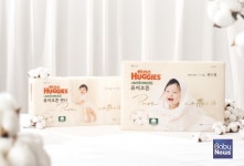 유한킴벌리, 100% 프리미엄 순면 안커버 적용 하기스 네이처메이드 퓨어코튼 출시