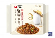 농심, 별米(미)볶음면 매콤찜닭맛 출시