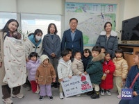 나리어린이집-신생중앙교회, 석관동에 따뜻한 겨울나기 성금 전달