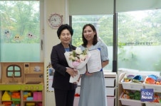 어린이집안전공제회, 기도 막힌 생후 8개월 영아 살린 대구 삼정해든어린이집에 이사장 표창 수여