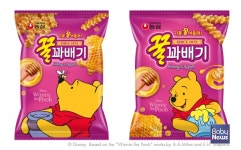 롯데제과(육가공)푸 - 북구 하서로 477 | [제과뉴스] 농심 꿀꽈배기, '곰돌이 푸' 캐릭터 콜라보 제품 출시
