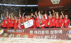 [포토]안양 KGC 프로농구 챔프전 통합 우승