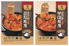 농협, HMR 참진한 김치찌개·부대찌개 2종 선봬