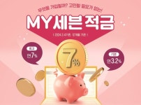 경남은행, 연 최고 7% MY 세븐 적금 특판